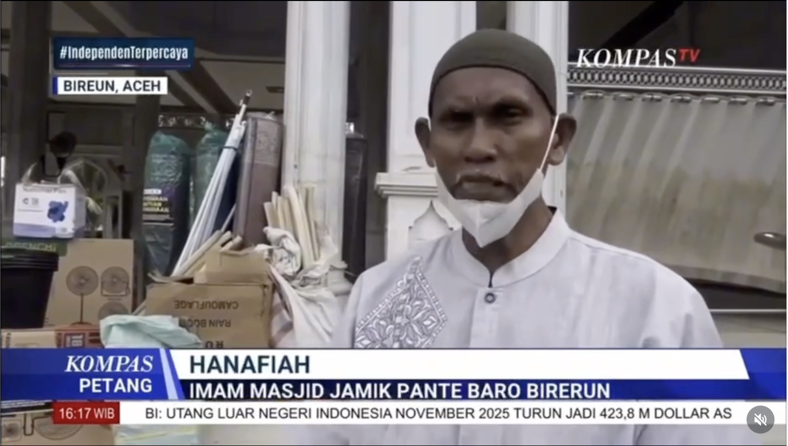 Tim Relawan Andalan Peduli Menyalurkan beberapa bantuan ditempat ibadah di Aceh